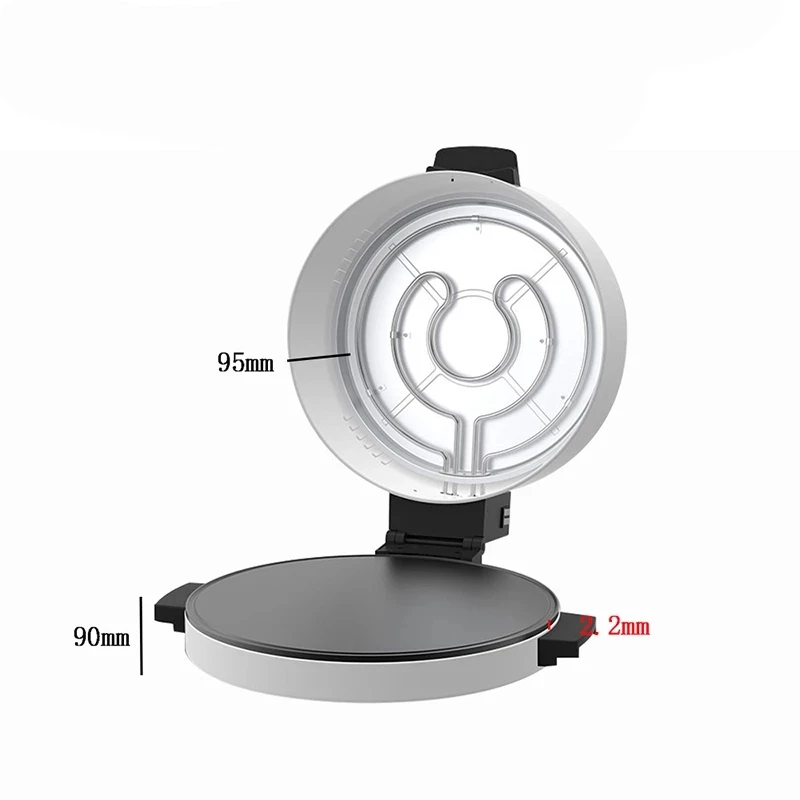 1800W Arabic Pizza Maker Bread Making Machine Toaster Steak Machine Electric Household Pizza Baking Pan Arabic