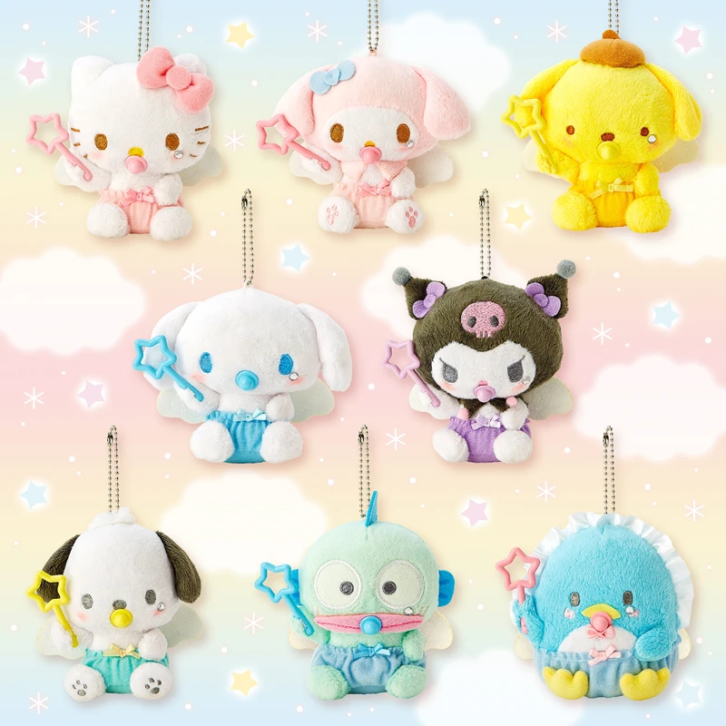Sanrio-Hello-Kitty-My-Melody-Plush-Doll-Kuromi-Cinnamoroll-Pochacco ...