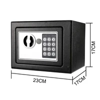 Electronic Digital Keypad Lock Safe Security Box All Steel for Home Office 5