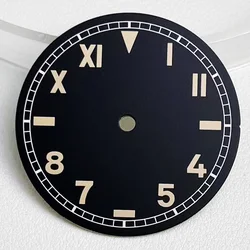 Retro Arabic Numerals Men's Watch Dial - 38.7mm (A6)