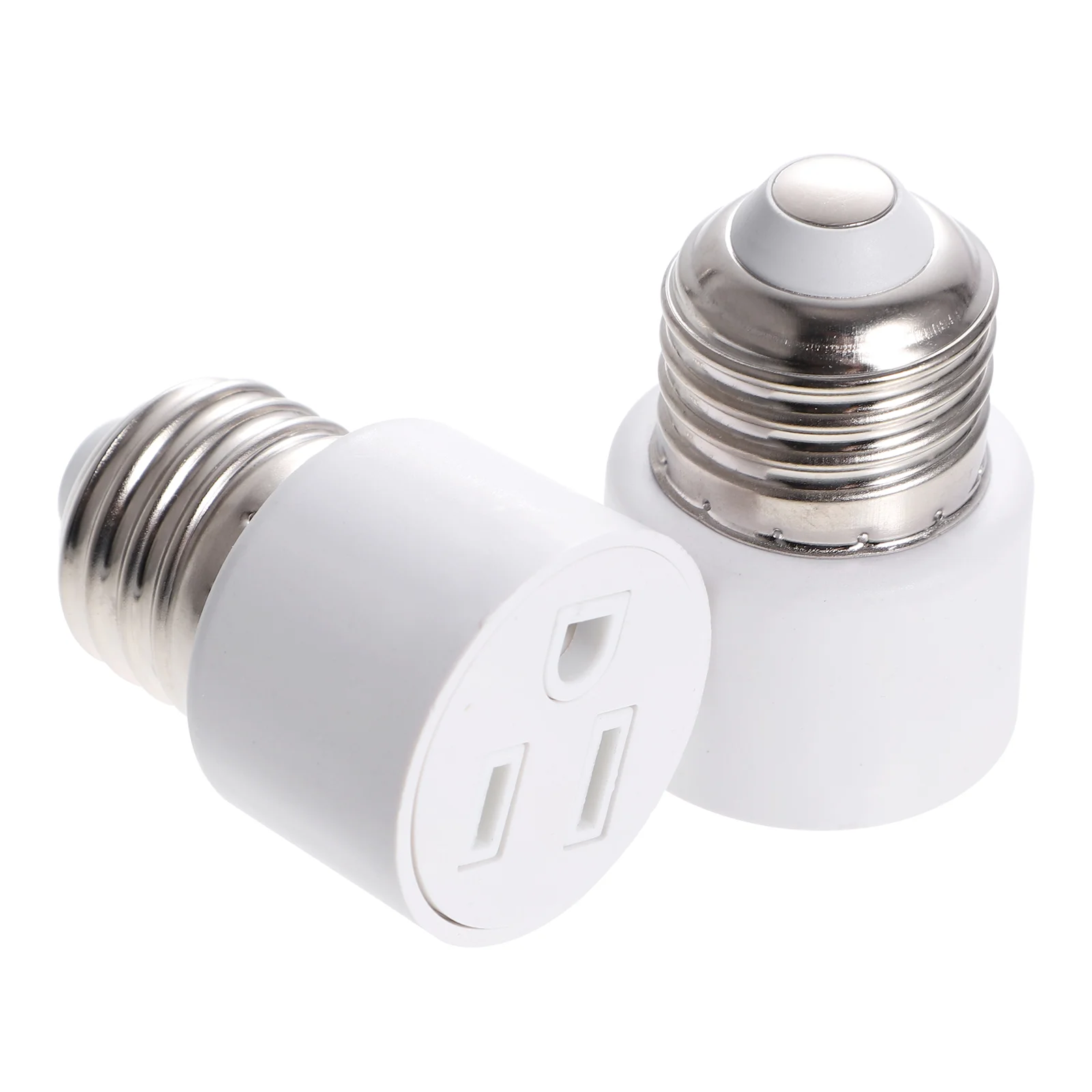 2 Pcs USB E27 Converter Bulb Light LED Bulbs Lightbulbs Abs Copper Socket Outlet Adapter led lights lamp holder lamp bulb holder socket converter lamp base lamp socket adapter led lamp base diy lighting accessories