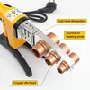 800/900W Plastic Pipe Welding Machine Water Pipe Welding Machine 220V Electric Heating Hot Melt Tools Poly Pipe Fusion Machine 3