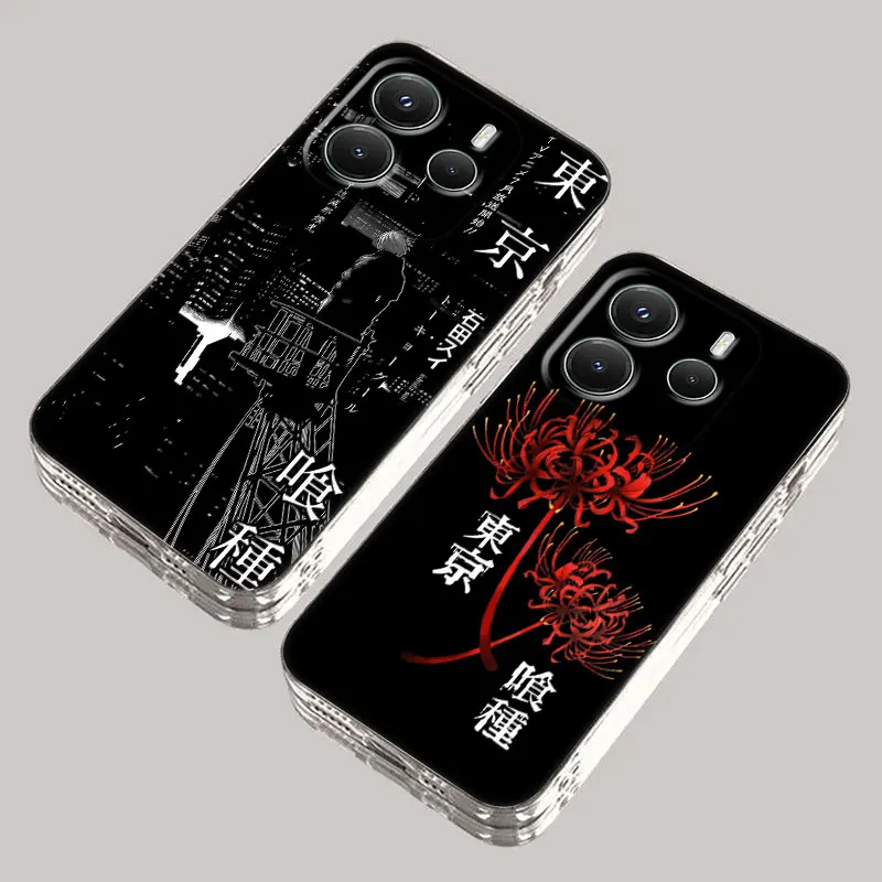 Tokyo Ghoul Anime Art Clear Phone Case Cover