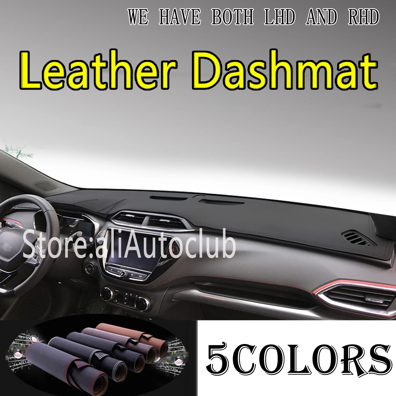 DashMat SuedeMat Dashboard Cover Chevrolet and GMC Faux-Suede, Gray 
