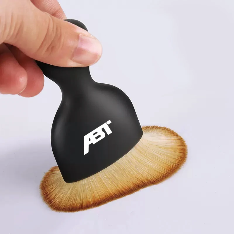 Car Air Vent Cleaning Soft Brush with Casing Car Interior Crevice Dusting For ABT Sportsline AUDI A4 A5 A3 RS6 RS7 A6 Q5 VW GOLF 3