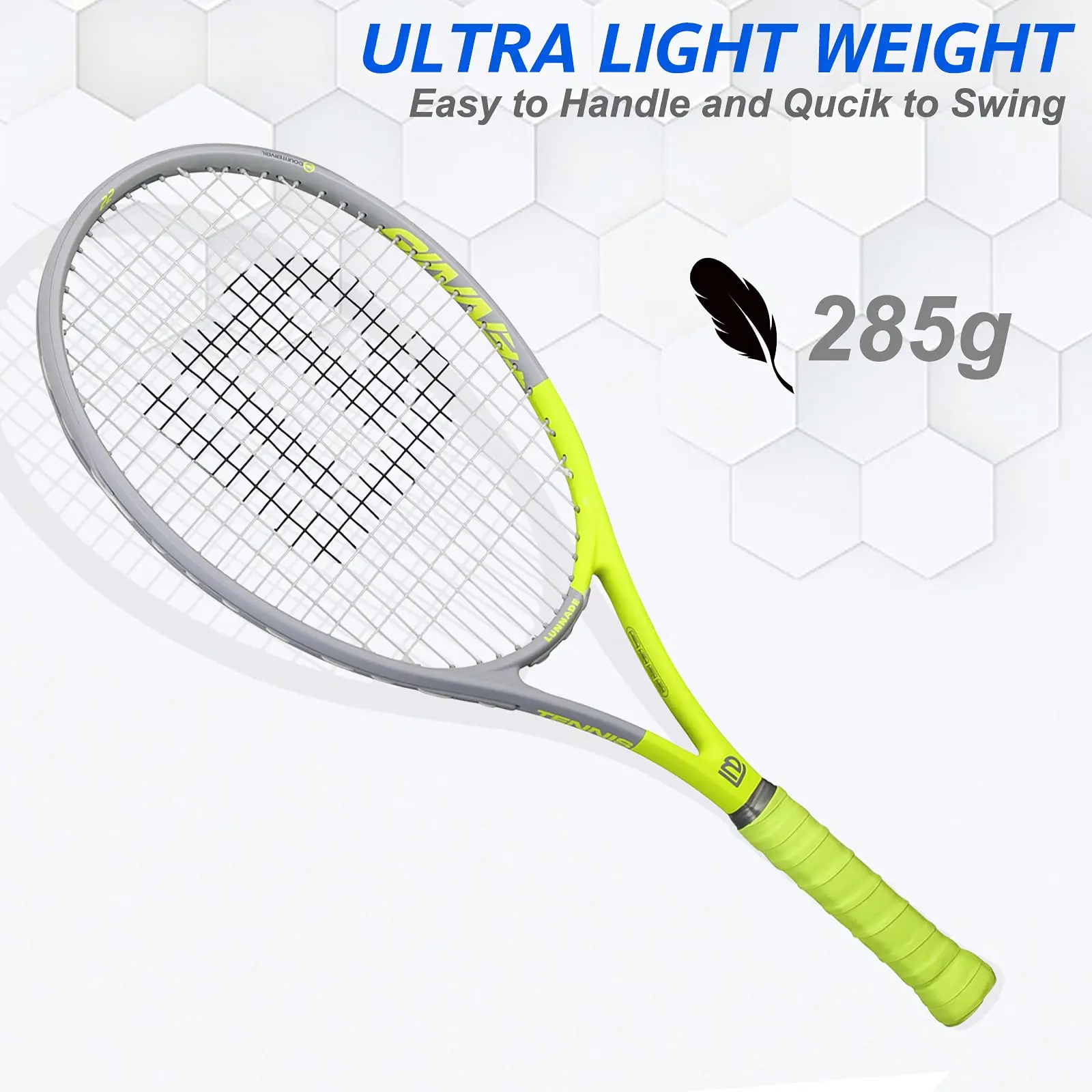 ALPSPORT 1PCS/lot Tennis racket (including bag and string) Carbon fibre Composite material racket Designed for boys and girls