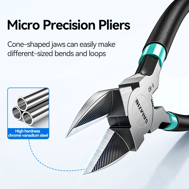 SAMZHE Pliers Multi Functional Tools Electrical Wire Cable Cutters Cutting thumbnail 3