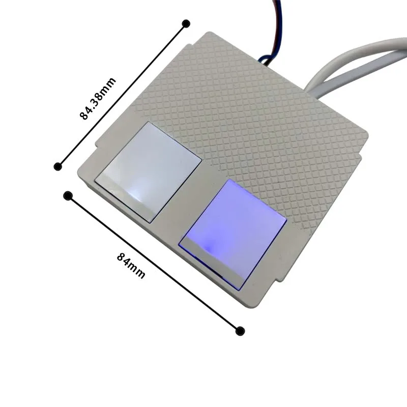 스마트 스위치 터치 조광기 LED 조명 미러, 듀얼 터치 스위치, 김서림 방지 AC110V-240V 전원 공급 장치 드라이버, 스마트 미러 센서