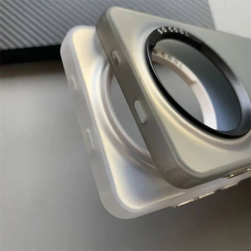 Luxury Metallic Aurora Skin Matte Phone Case