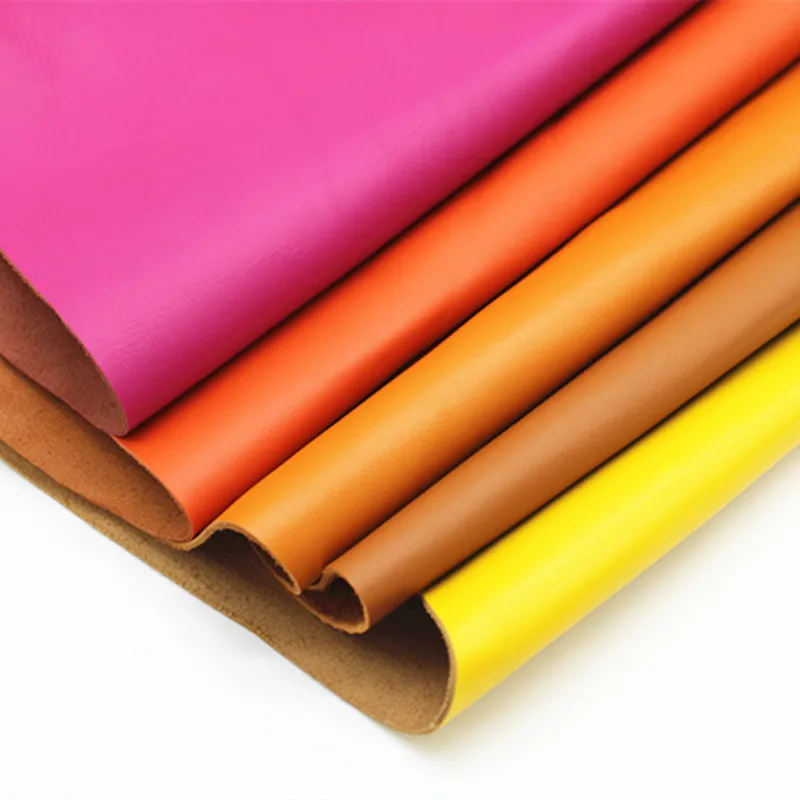 Leather Material Cowhide Leather Sheets Hand Sewn DIY