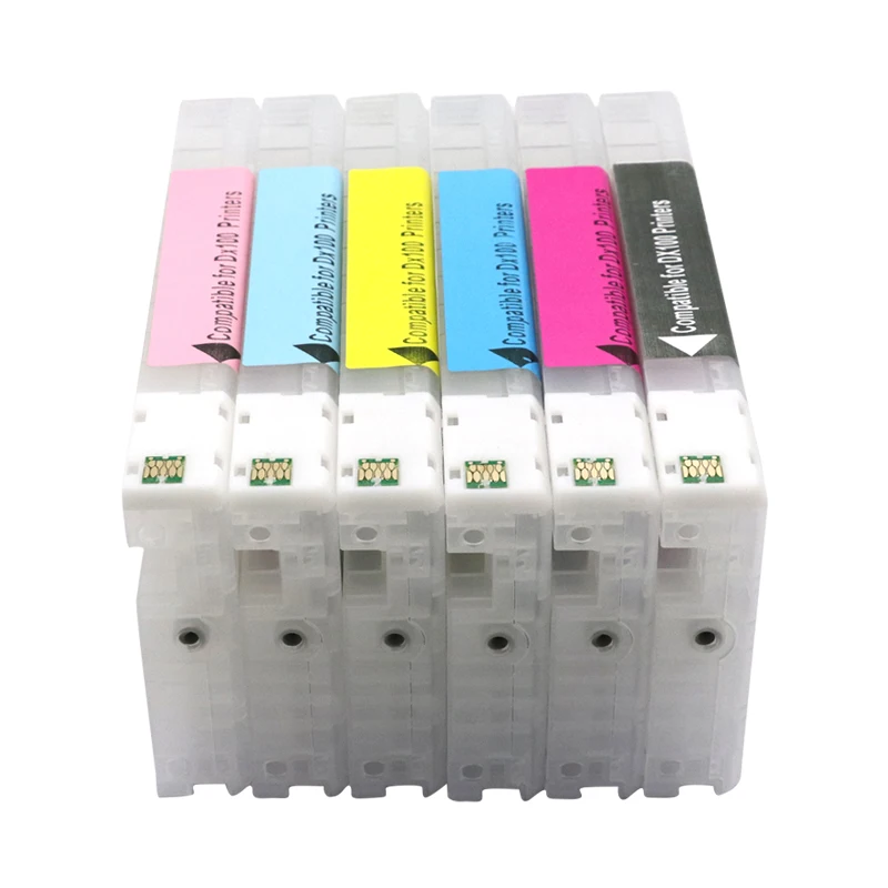 T7811-T7816 Empty refillable ink cartridge chips Fujifilm Frontier-S DX-100 Fuji DX100 Printer 6 colors available
