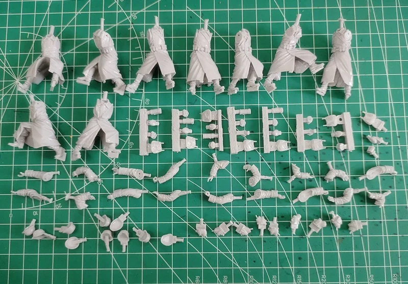 1/35 스케일 레진 군인 모델 키트 모델링 장면 8.8cm 대전차포 그룹(포탑 없음) 장면 레이아웃 조립되지 않은 도색되지 않은 제품