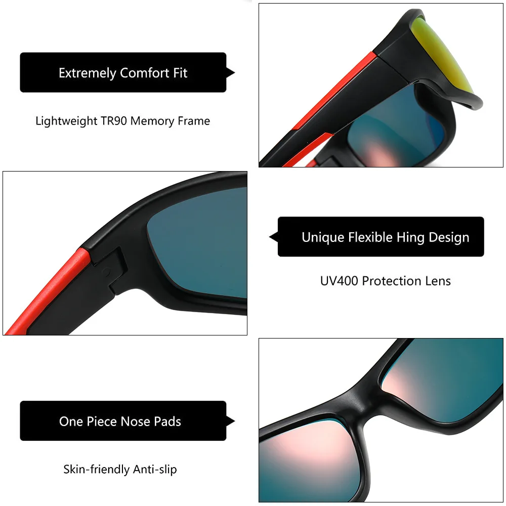 Polarized sunglasses fishing sunglasses Rapala HD Polarized Sunglasses Men and Women Outdoor Sports Fishing Sunglasses UV400 Protective Glasses