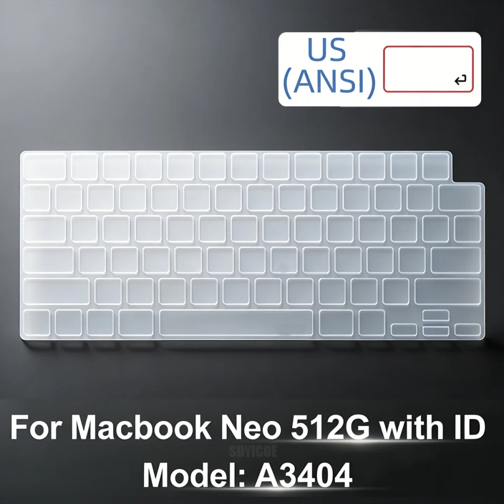 Ultra-Thin Clear Transparent TPU Keyboard Cover