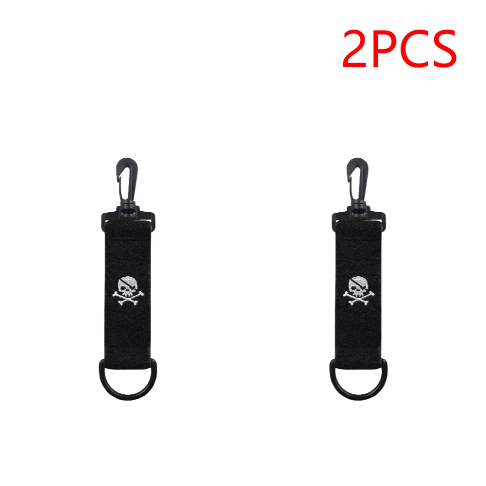 2pc Black Skull