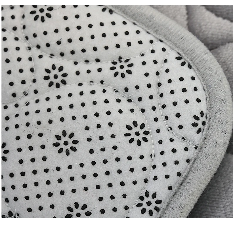 Bestickte Kieselstein-Korallenvelours-Bodenmatte, Badezimmerteppich, U-förmige Schwamm-Absorbiermatte, Fußmatte, Türmatte, Zweiteiliges Set – Detail 12