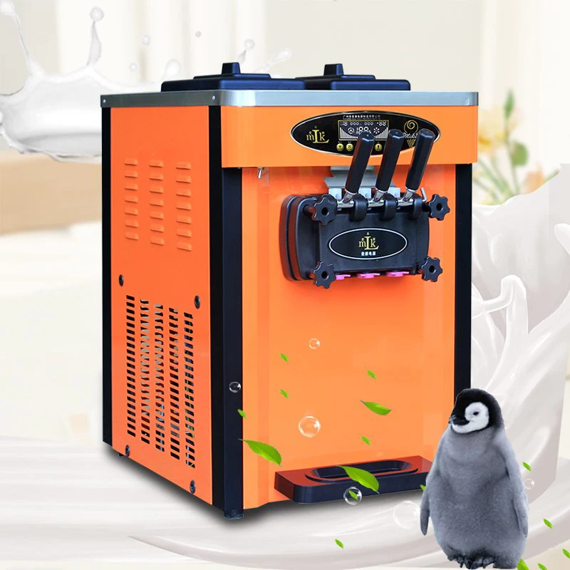 

PBOBP Тройная стандартная машина для коммерческого мягкого мороженого настольное мороженое