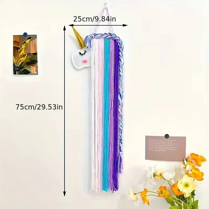 Unicorn Hair Clip & Headband Organizer - Charming Room Decor & Perfect Gift Idea