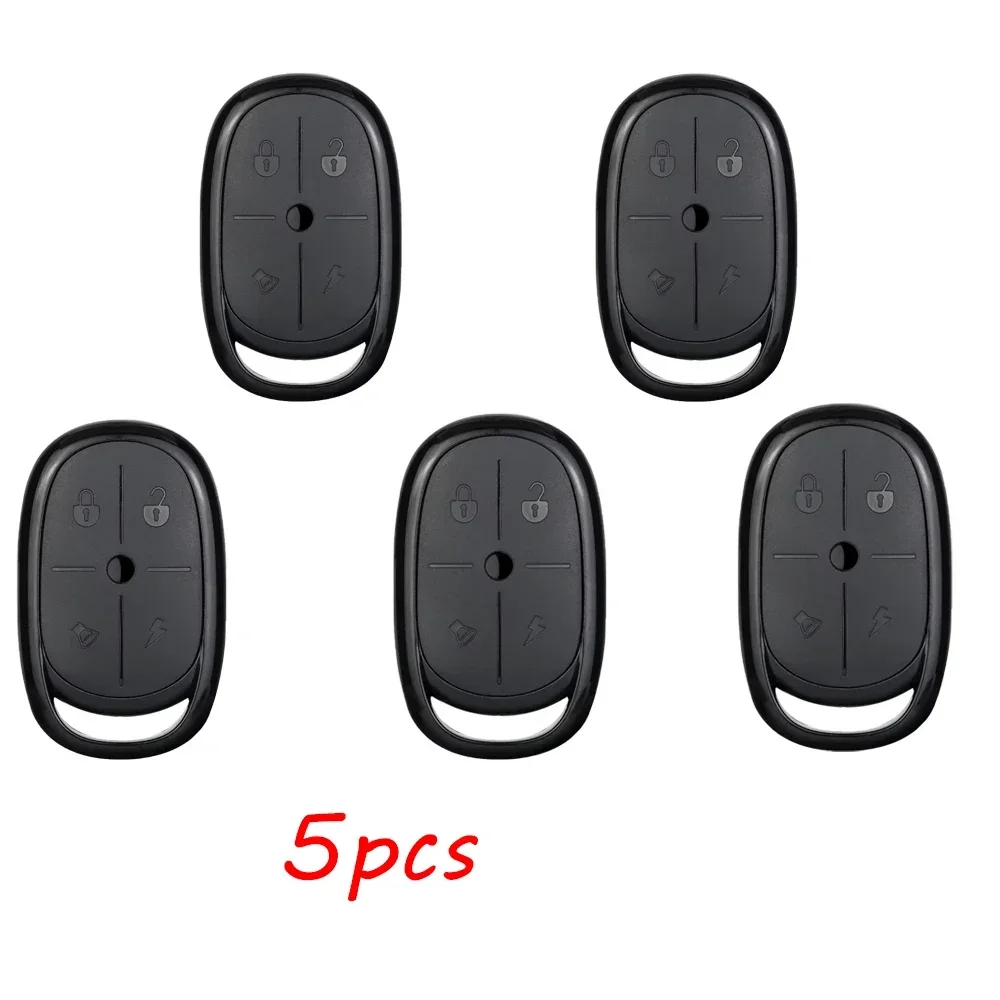 Garage Remote Controller 4-Key Self-Copy Wireless Remote Control 433MHz Frequency for Lane Gate & Electric Garage Access Control Battery powered