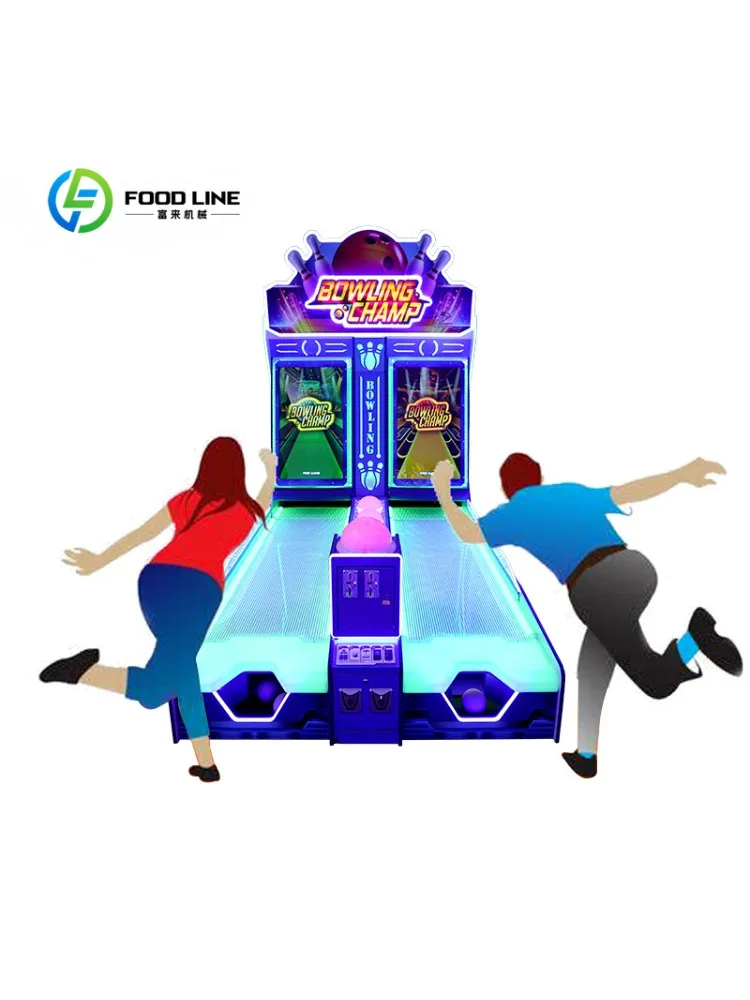 Macchina da Bowling Commerciale per Sala Giochi con Punteggio Automatico, Attrezzatura Sportiva per Intrattenimento Indoor - immagine 4