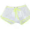 Men's Swimwear Surfing Beach pants boxer Swimming PVC Material Transparent Trunks Sexy Shorts Swim briefs Boxers Sports Suit Men 4