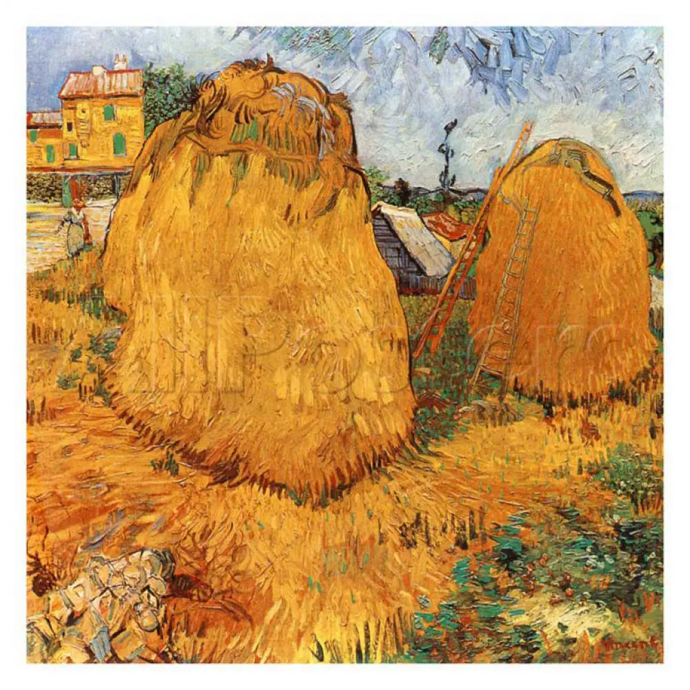 Высокое качество Vincent Van Gogh современное искусство Meules De Foin En  Provence Масляные картины Размножение Ручная роспись - купить по выгодной  цене | AliExpress