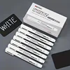 2/3/5pcs White Paint Markers Waterproof Rubber Permanent 1.0mm Marker Pen Car Tyre Tread Environmental Tire Painting Graffti 1