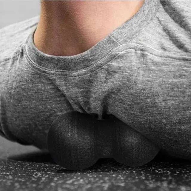 3/5pcs Yoga Massage Roller&Fitness Ball Foam Roller Set for Back Pain Self-Myofascial Treatment Pilates Muscle Release Exercises 3