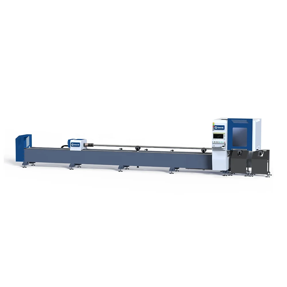 Automatic Round Square Tube Laser Cutter Machine 2kw Iron Steel Tube Cutting Machine Fiber Laser Tube Pipe Cutting Machine Price