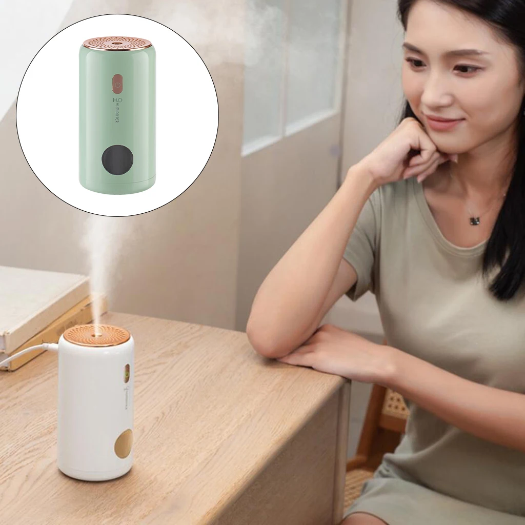 500ml Car Air Humidifier USB Portable Ultrasonic Humidifiers 300ml Mini Cool Purifier Humidifier for Car Bedroom Room Bedside