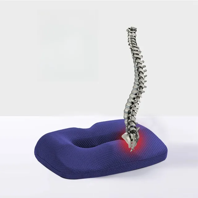 Coussin orthopédique coccyx – Oreiller à beignet creux pour soulager la douleur au coccyx 4
