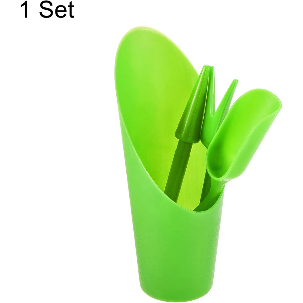 4-Piece Durable Plastic Mini Garden Planting Tool Set