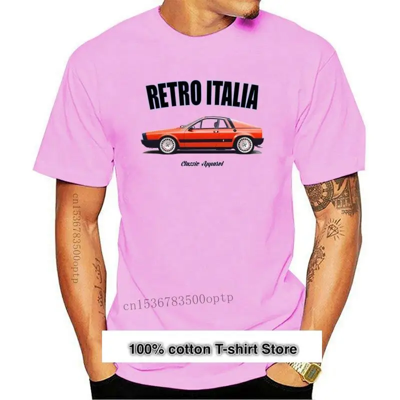 Camiseta Lancia Beta Montecarlo, Nueva Italia Retro Coche Clalsico Monte Carlo