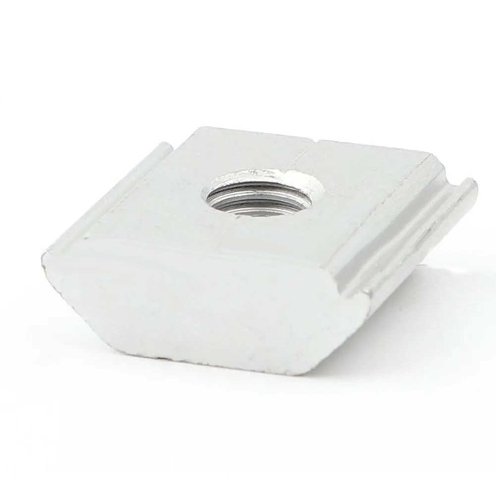 Solar Panel Mounting Brackets Clamp Aluminum Alloy For Framed Panels PV Bracket Solar Panels Tools 10Pcs solar panel clamps solar panel brackets