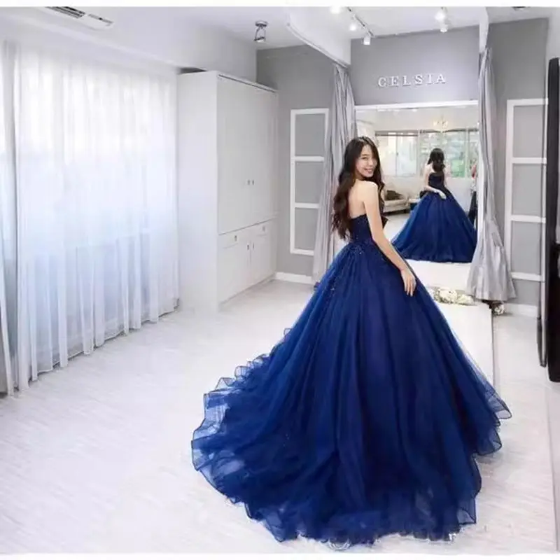 Bomaris Princess Quinceanera Dresses Sweetheart Ball Gown Court Train Birthday Party Customized quinceanera dresses