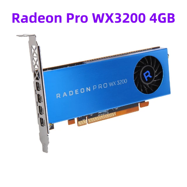 Original Radeon Pro WX3200 4GB Graphics Professional Graphics Card