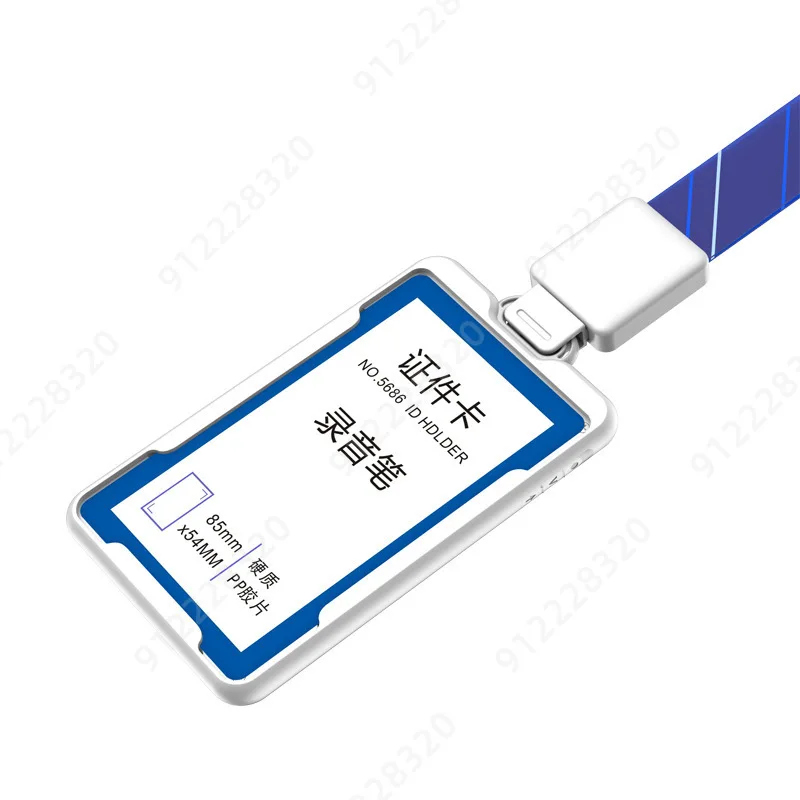 

Work card recorder Smart Digital Voice Recorder MP3 Player Voice Activated Recorder Small Audio Sound Recording Device ID Card