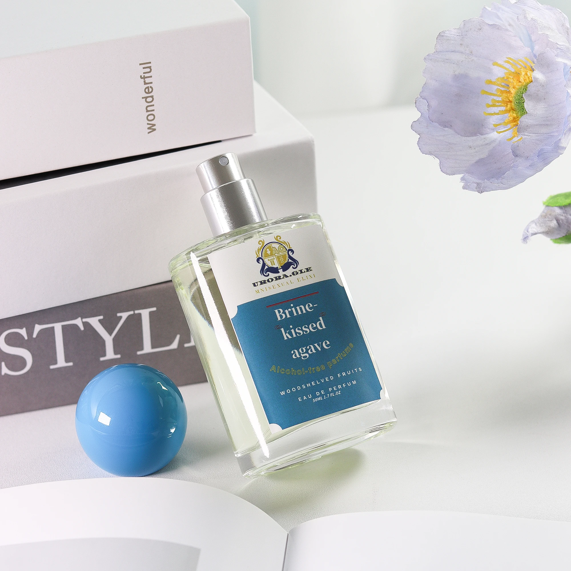 Premium Luxury Perfume Bottle and Gift Box Set – Refillable Crystal, Acrylic, and Metal... - SKU PGBB1005 - UGI Packaging