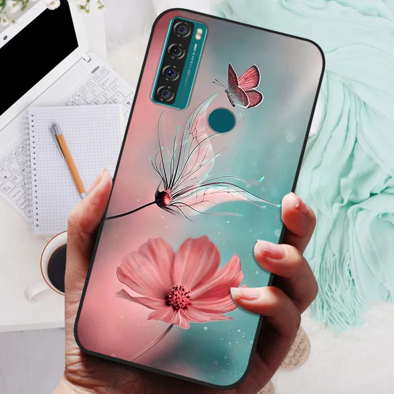 Silicone Shockproof Soft TPU Cartoon Protective Phone Case, 6.82 Bumper Cover