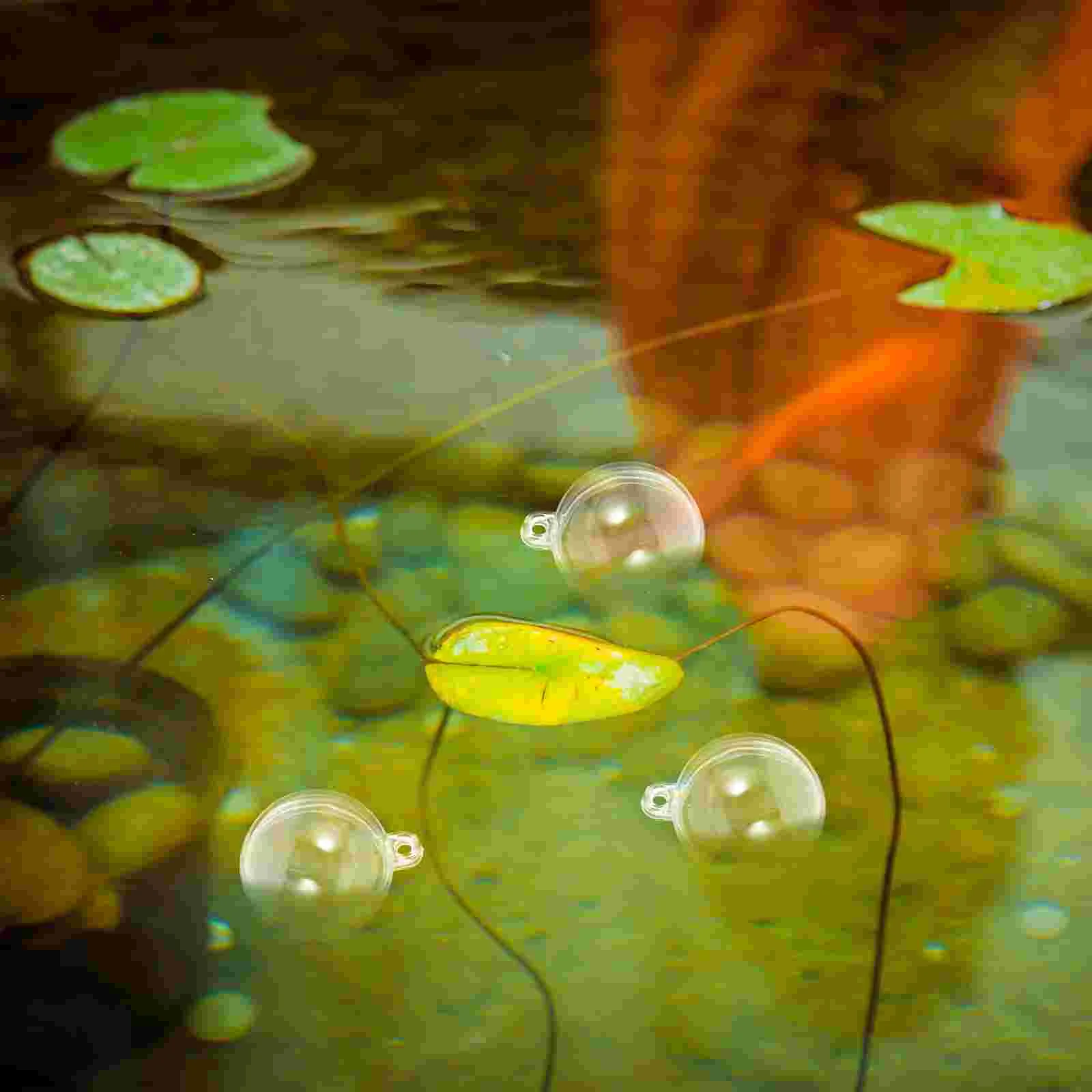 10 Pcs Floating Ball Props Aquarium Balls Decoration Accessories Clear Floats Ornament