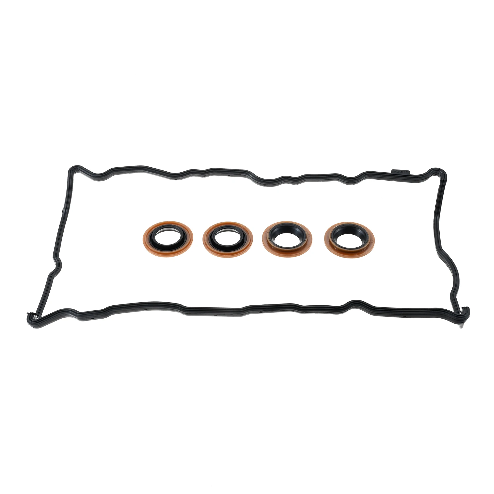 Car Engine Parts Valve Cover Gaskets with Spark Plug Seal 5pcs For Nissan Altima Rogue Sentra 2.5L L4 2007-2012 VS50777R QR25