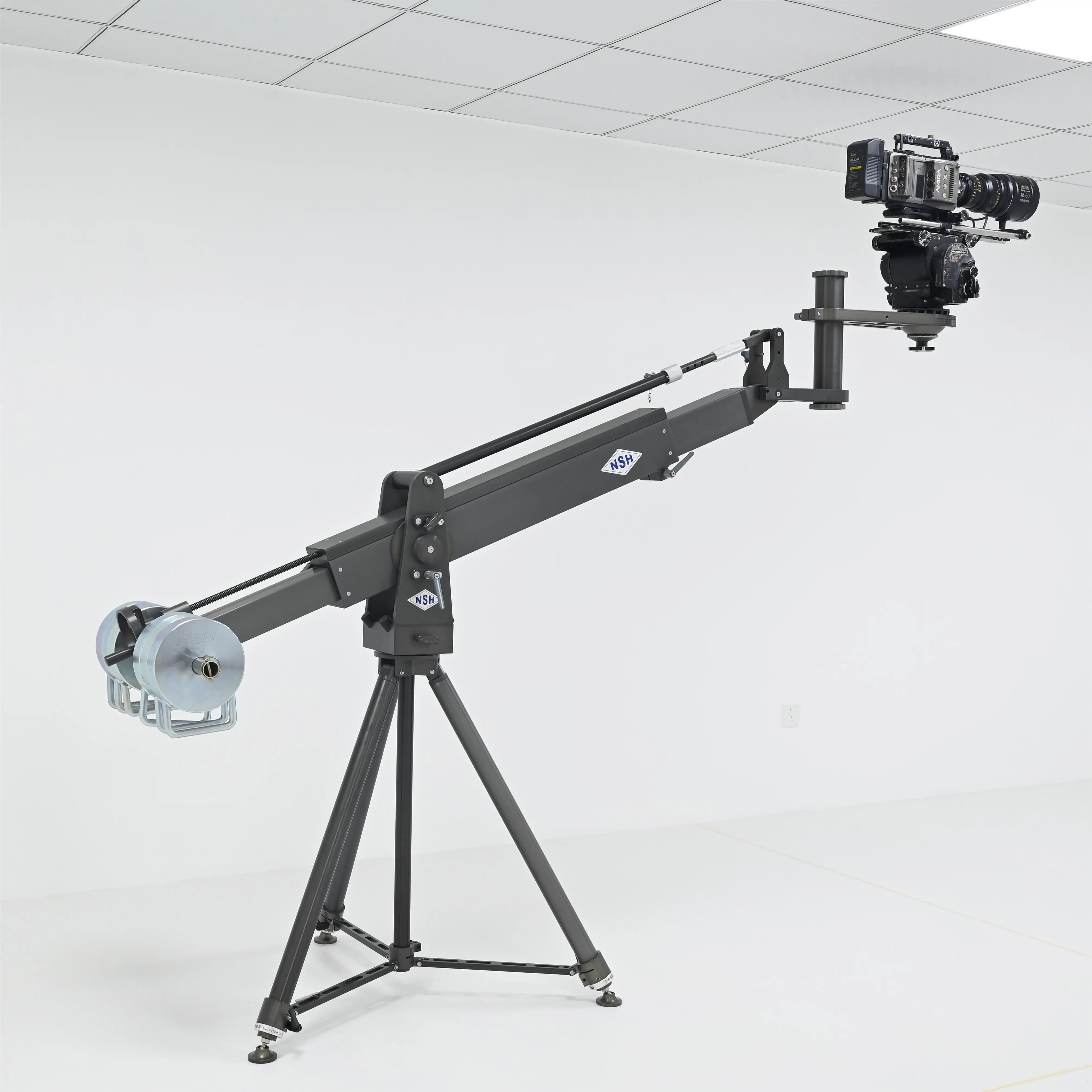 NSH Heavy Duty Stand Tripod For Camera Professional Aluminum