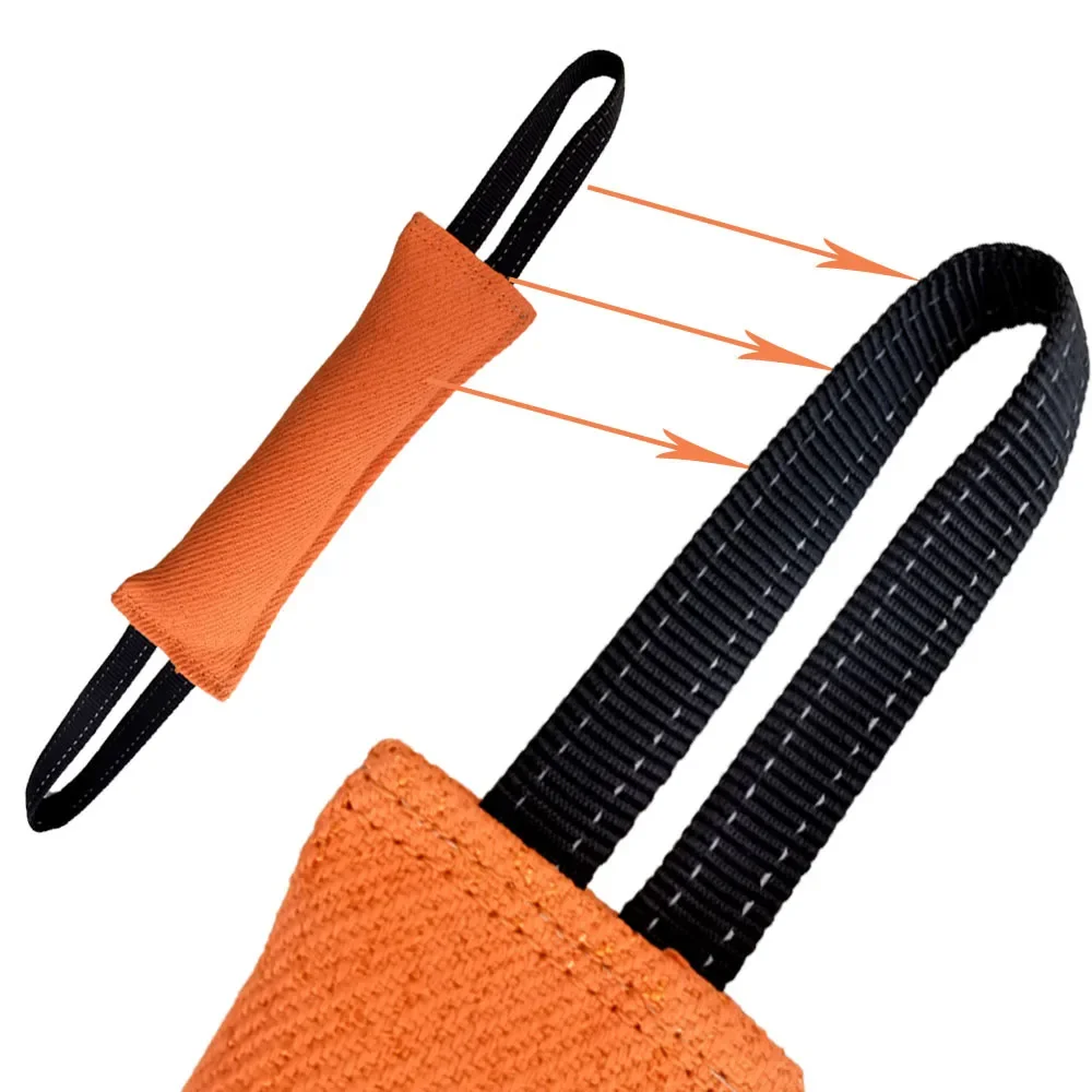 Dog Training Bite Stick Tear-Resistant Cloth Dog Biting Cushion Teeth Clean Grinding Molar Training Supplies