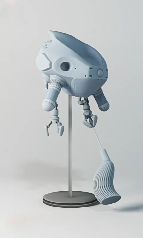 

1/24 Die-cast Resin Figure Assembly Kit Sci-fi Figure Model Toy Set (unpainted)