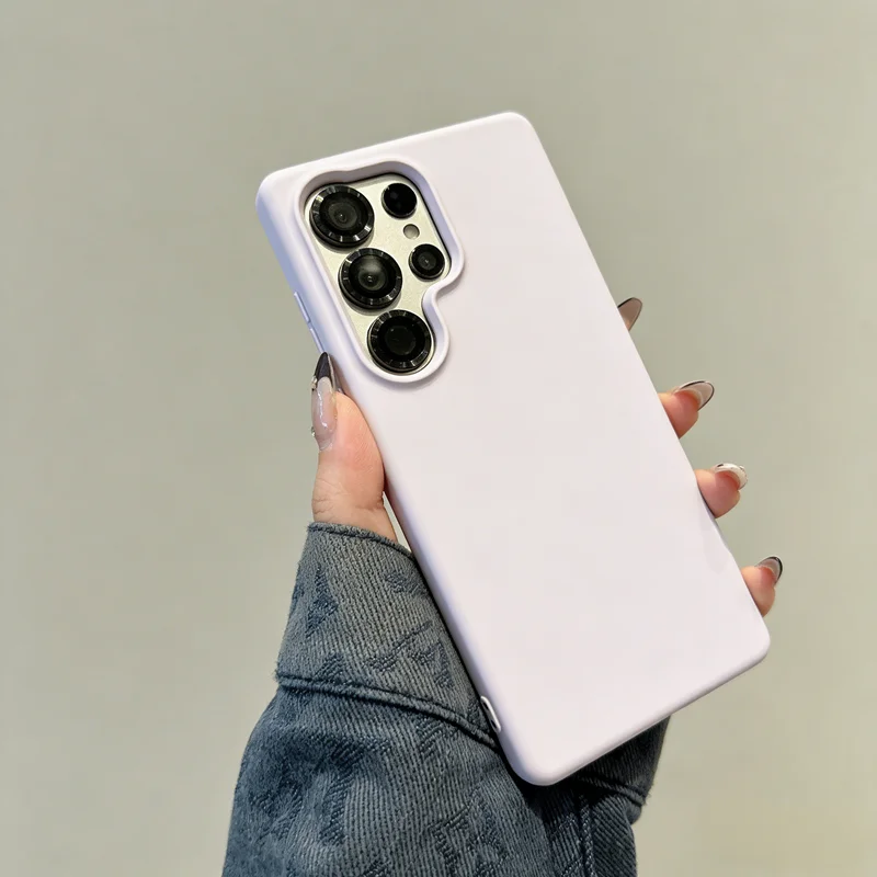 Ultra Liquid Silicone Flocking Candy Color Case