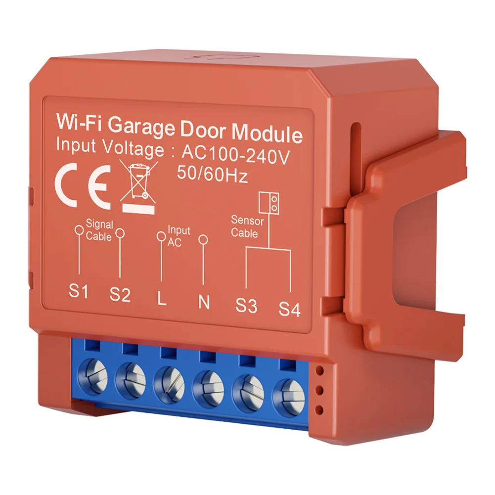 Smart WiFi Garage Door Switch Module with Remote Control Schedule ...