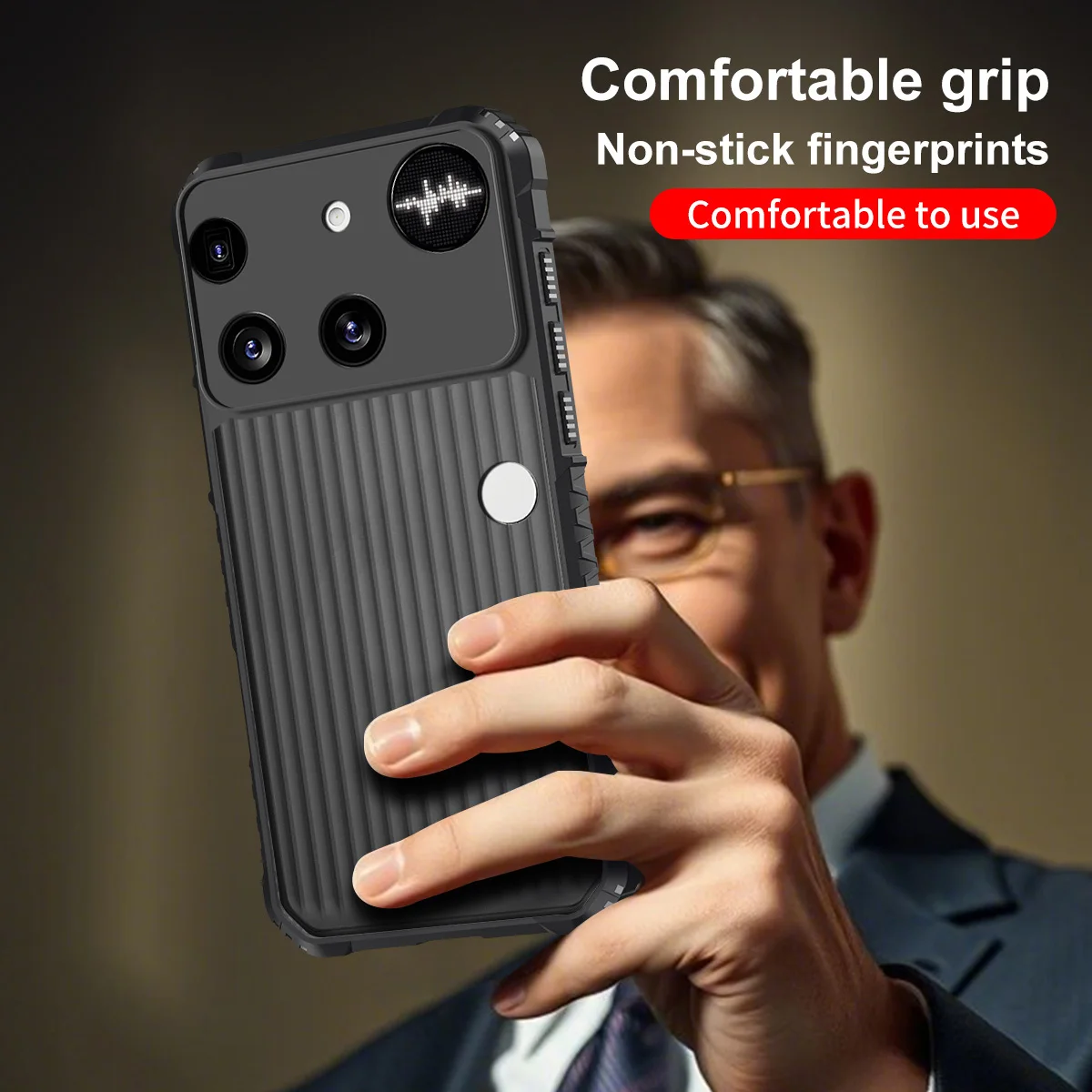 Enhanced Shockproof Armor Phone Case - Hard Back Protective Cover