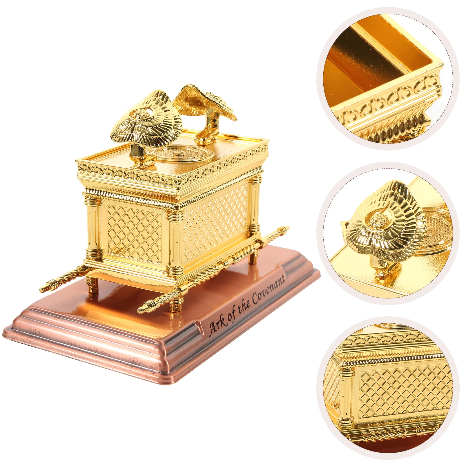 

Portable Premium Classical Exquisite The Ark Of The Covenant Model Religious Party Decoration for Home Decor Gift Option
