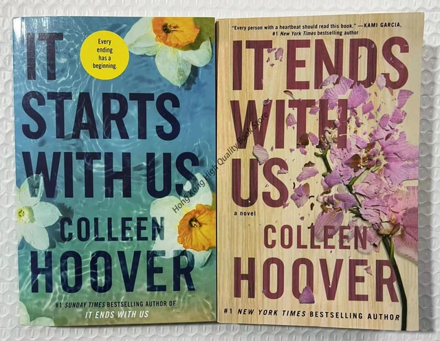 COLLEEN HOOVER - It Starts With Us - Romans étrangers - LIVRES -   - Livres + cadeaux + jeux