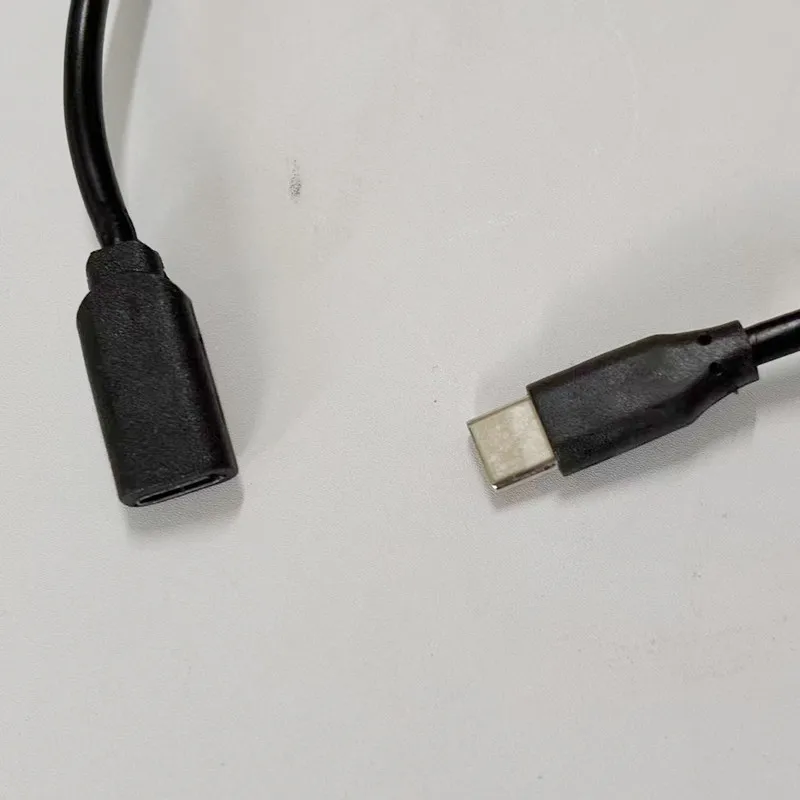 온/오프 스위치 버튼이 있는 USB C 케이블, C형 남성-여성 커넥터, C형 스위치 와이어 코드